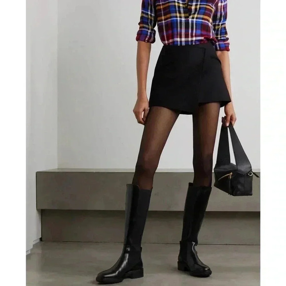 EUC L’Agence Tyler Holly Blue Red Plaid Lightweight Button Down Shirt Sz XS - Picture 2 of 11